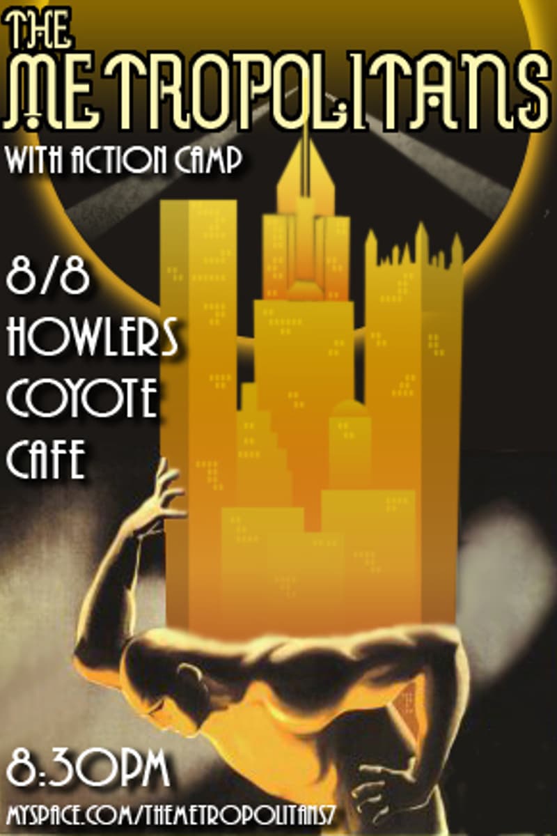 Action Camp, The Metropolitans - at Howlers Coyote Cafe - Bloomfield, PA