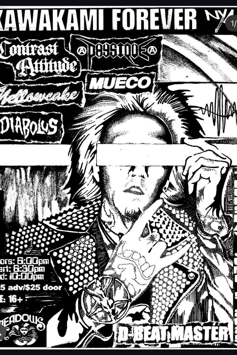 Contrast Attitude, Discharge, Mueco, Yellowcake, Diabolus - at Meadows - New York, NY - Jun 5, 2025