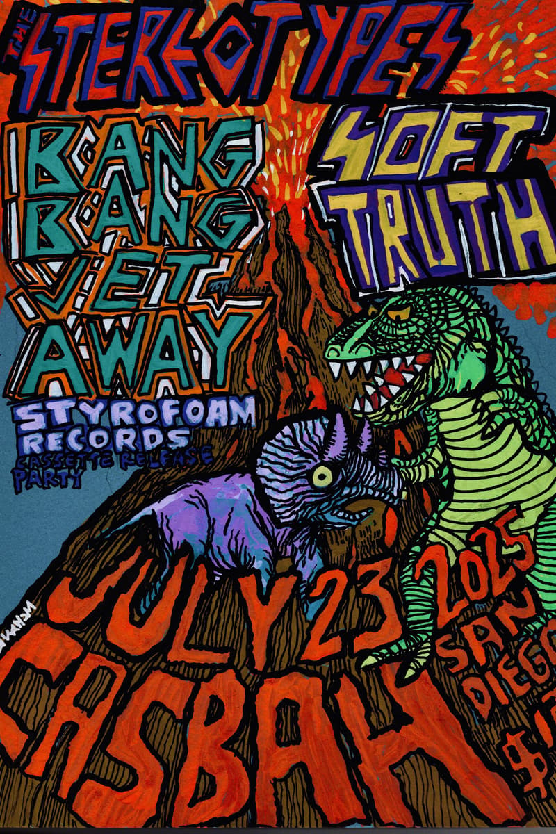 Soft Truth, The Stereotypes, Bang Bang Jet Away - at Casbah - San Diego, CA - Jul 23, 2025