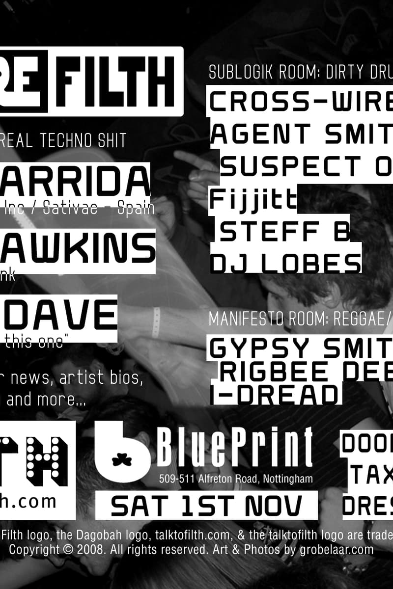 Agent Smith, Fijjitt, Gypsy Smith, Steff B, I-Dread - at Blueprint - Nottingham - Nov 1, 2008