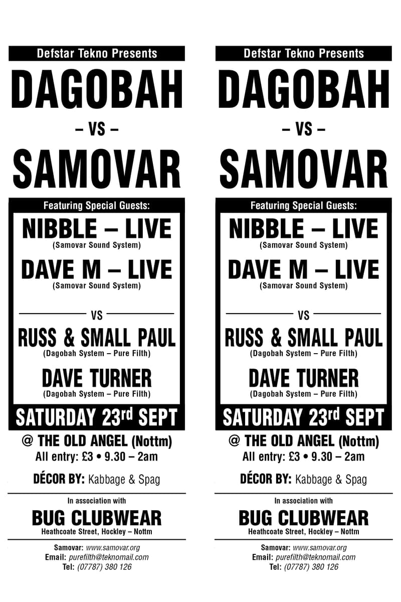 Dave M, Russ & Small Paul, Nibble, Dave Turner - at The Old Angel - Nottingham