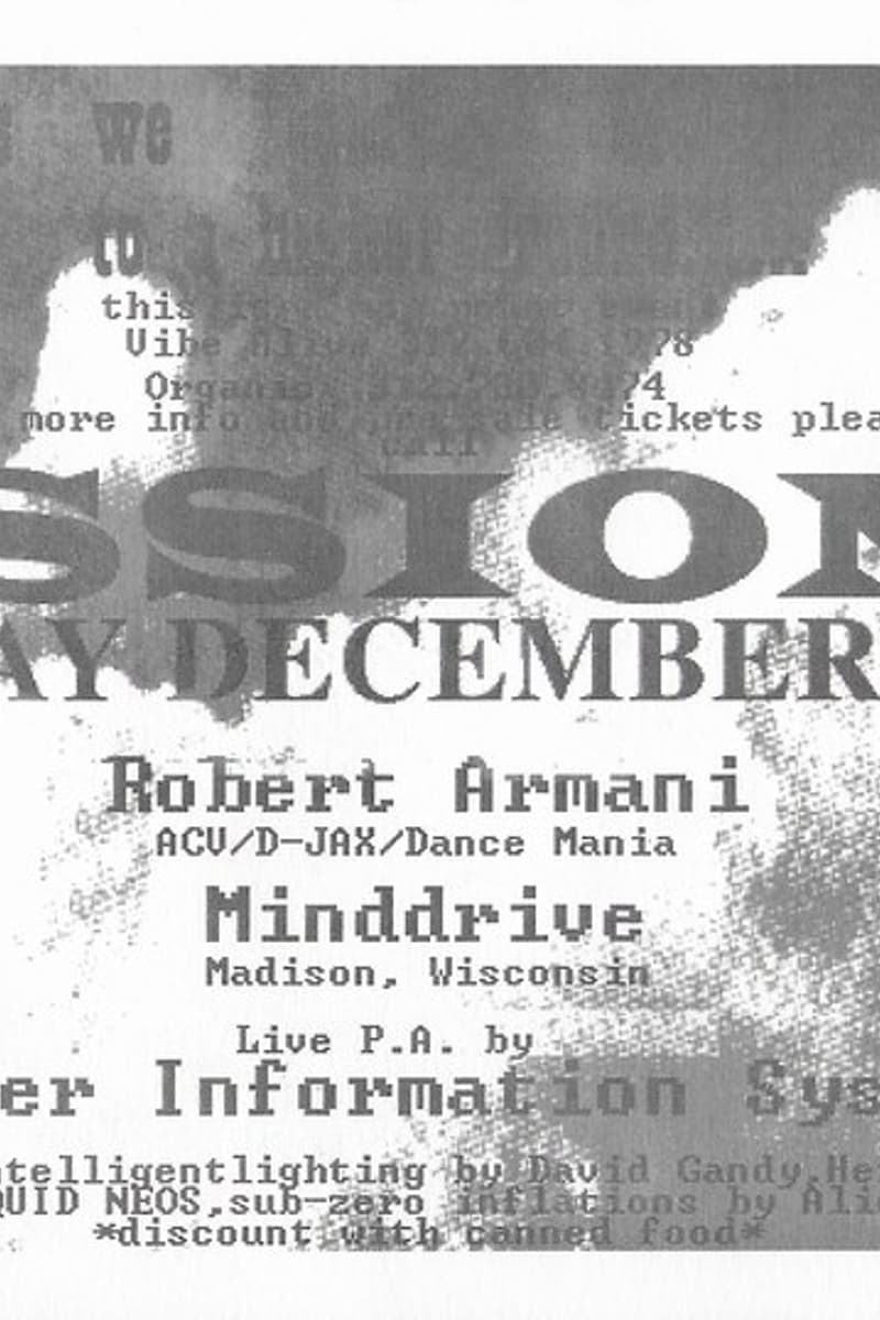 Gene Farris, Lego, TRAXX, Miles Maeda, Minddrive - at Traxx - Chicago, IL - Dec 17, 1994