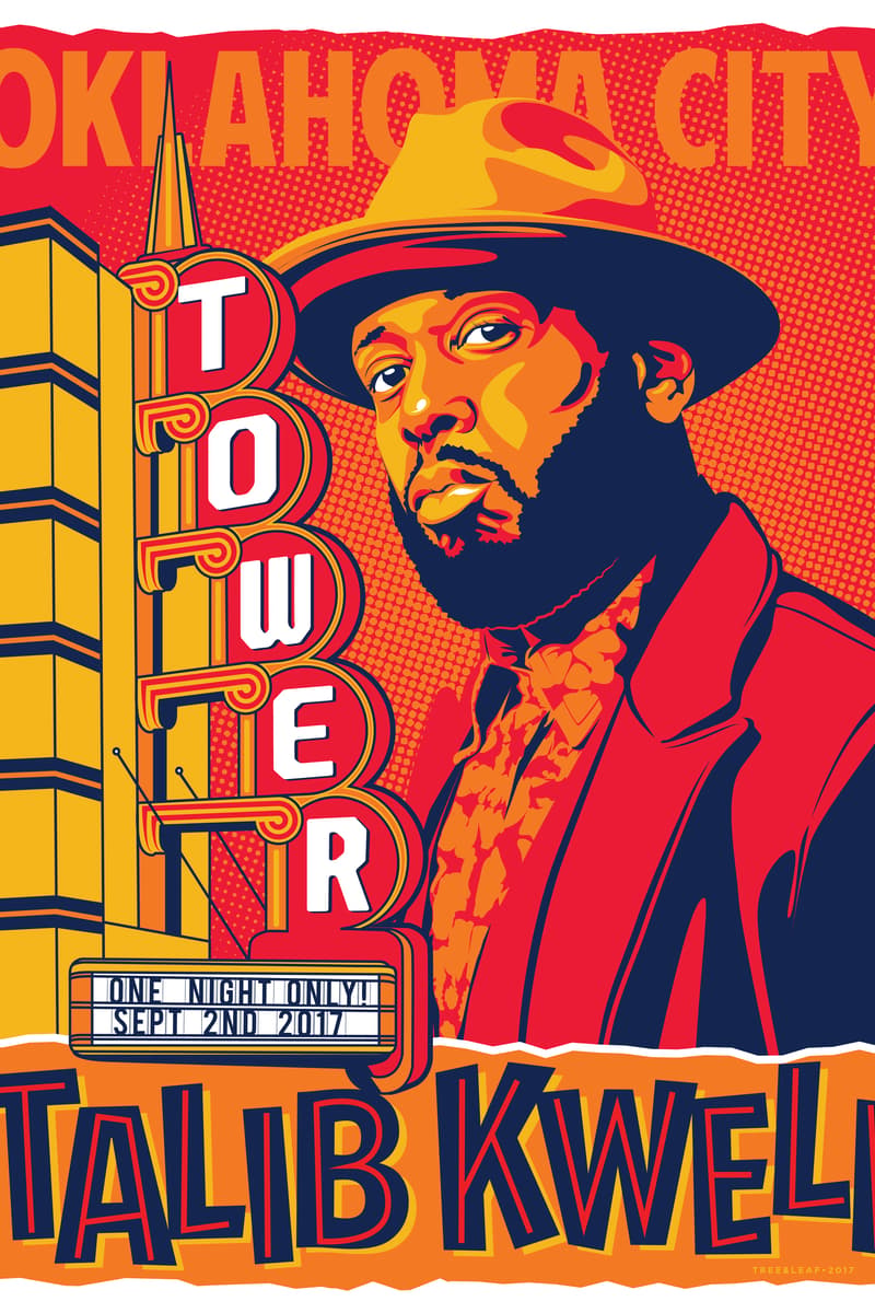 Talib Kweli - at Tower Theatre - Oklahoma City, OK - Sep 2, 2017