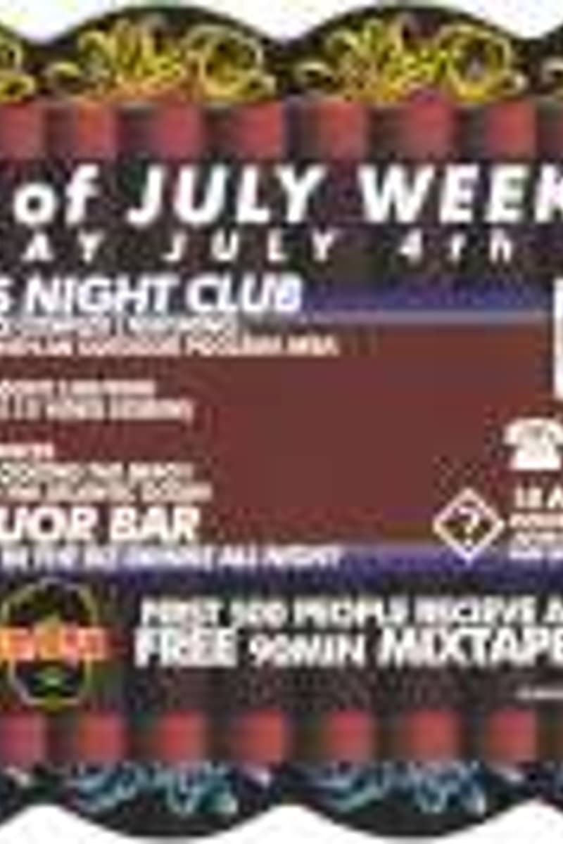 at Atlantis Night Club - Jul 4, 1999