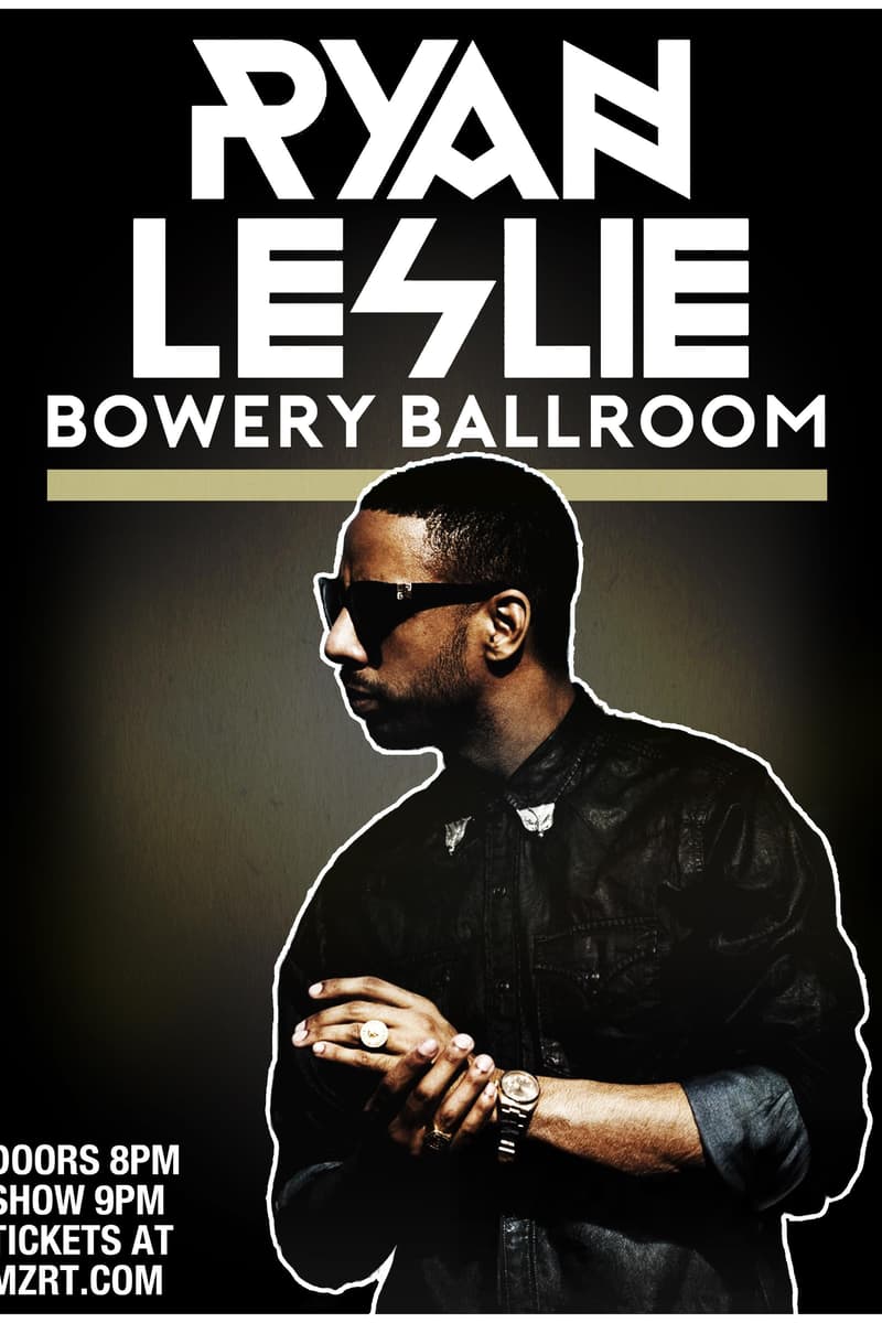 Ryan Leslie - at Bowery Ballroom - New York, NY