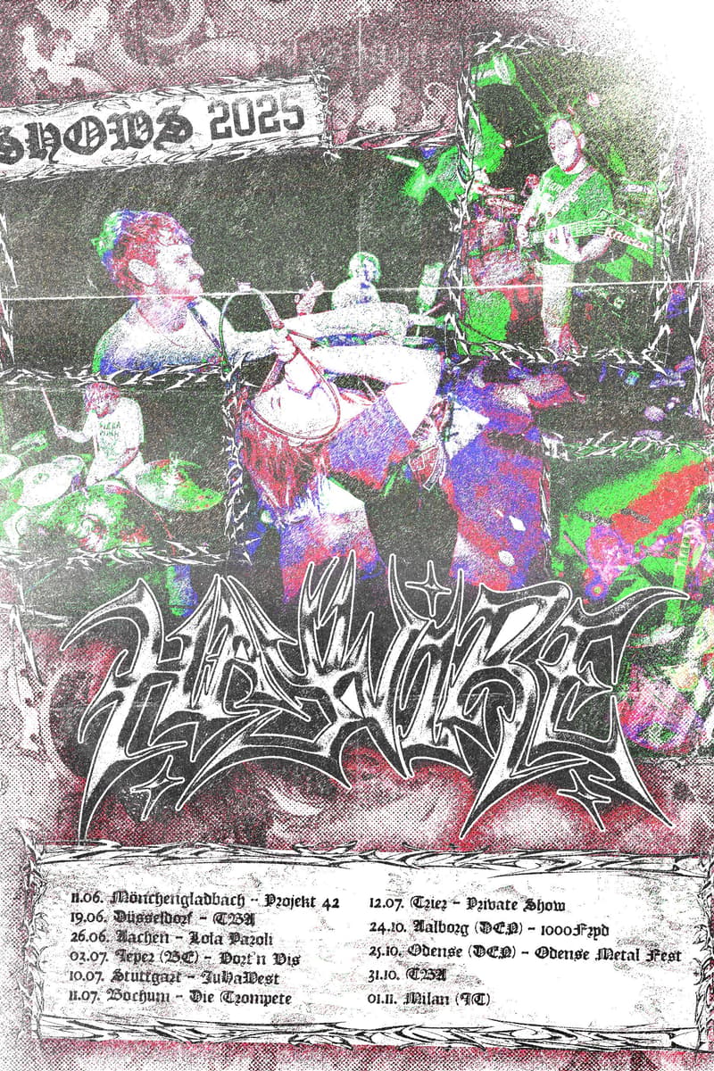 Haywire - Multiple cities (tour flyer)