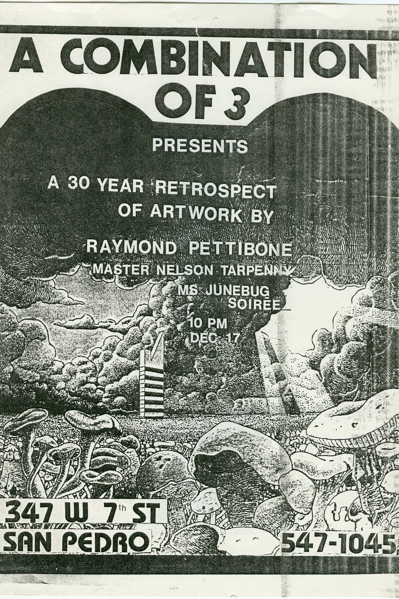 Ms. Junebug Soiree, Raymond Pettibone, Master Nelson Tarpenny - at A Combination Of 3 - San Pedro, CA