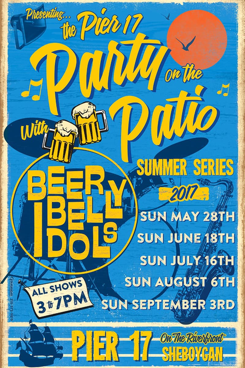 Beer Belly Idols - at Pier 17 - Sheboygan, WI