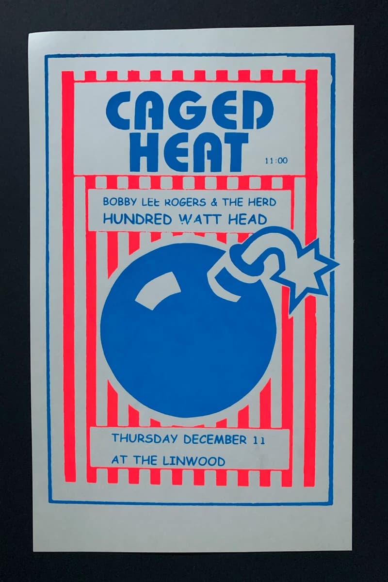 Caged Heat, Hundred Watt Head, Bobby Lee Rogers & The Herd - at The Linwood