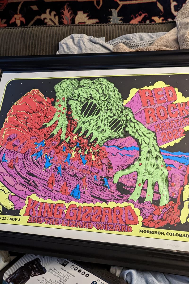 King Gizzard and the Lizard Wizard - at Red Rocks Amphitheatre - Morrison, CO