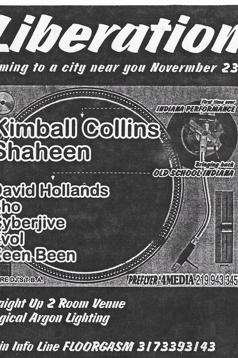David Hollands, Evol, Shaheen, Keen Been, Kimball Collins - at FLOORGASM - Indiana, IN