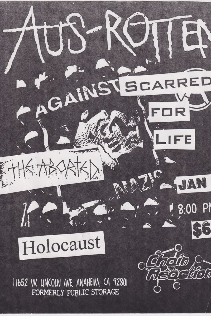 The Aborted, Holocaust, Aus-Rotten, Against, Scarred For Life - at Chain Reaction - Anaheim, CA