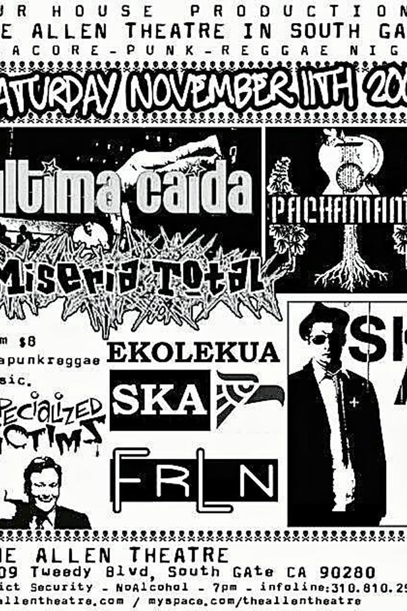 Specialized Victim, Ultima Caida, FRLN, SKA TV, Miseria Total - at The Allen Theatre - South Gate, CA - Nov 11, 2006