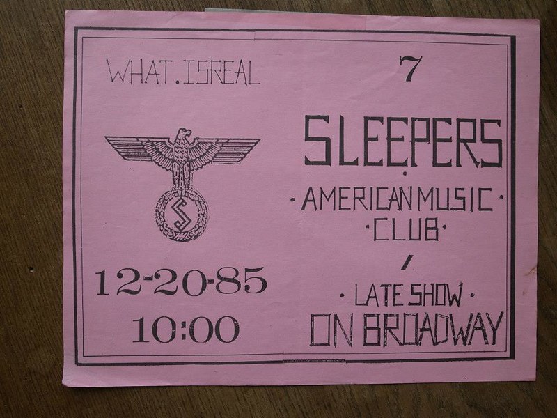 American Music Club, Sleepers - at On Broadway - Dec 20, 1985