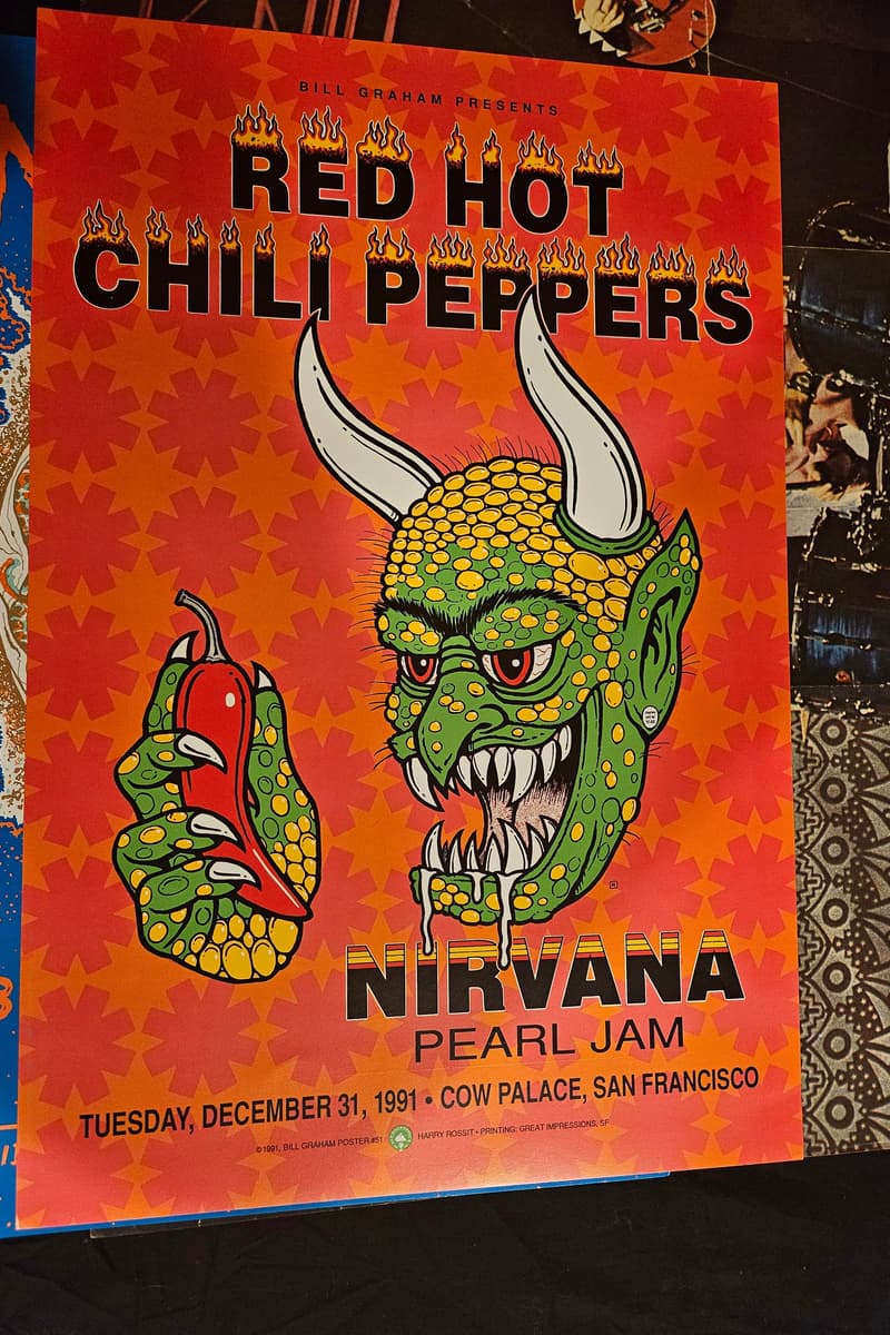 Nirvana, Pearl Jam, Red Hot Chili Peppers - at Cow Palace - San Francisco, CA - Dec 31, 1991