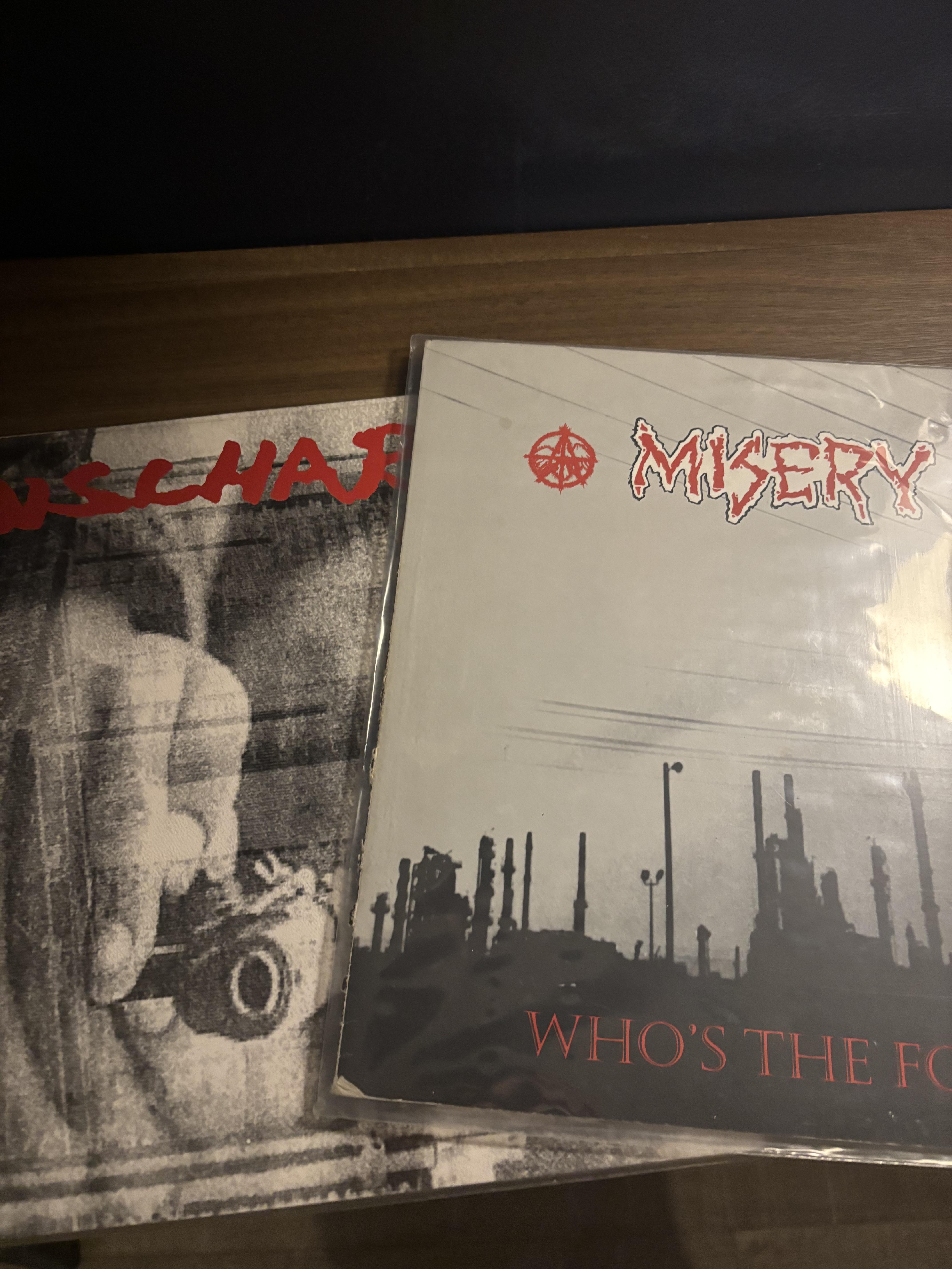 Misery, Discharge (partially visible)