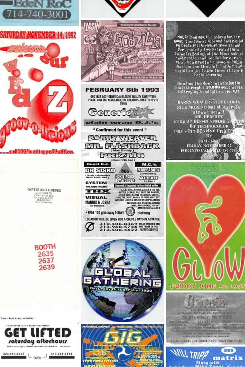 Gravity Bending Frajer, Moon Pup, Thomas Michael, Godzilla, Eli Star - Los Angeles, CA - Aug 15, 1993