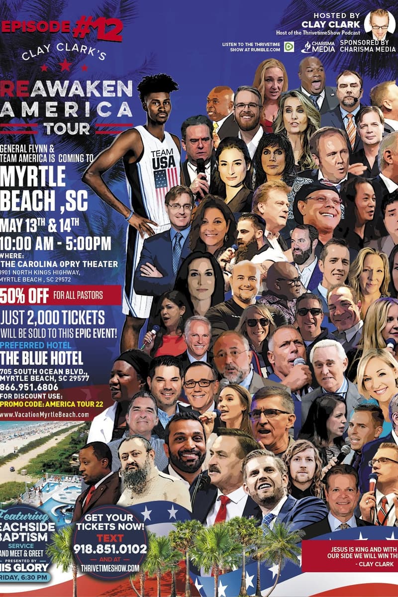 General Flynn, Clay Clark - at The Carolina Opry Theater - Myrtle Beach, SC - May 13, 2022