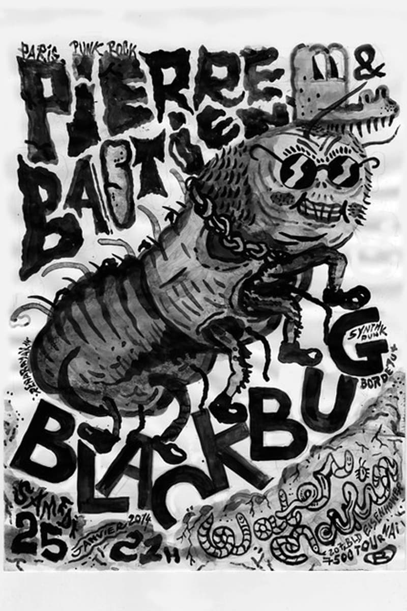 Black Bug, Pierre Bastien - at Black Bug - Bordeaux - Jan 25, 2014