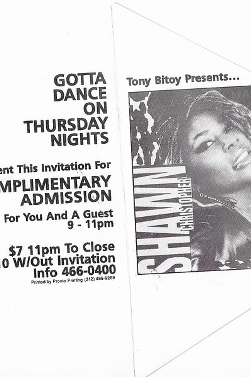 Shawn Christopher - at China Club - Chicago, IL - Mar 26, 1992