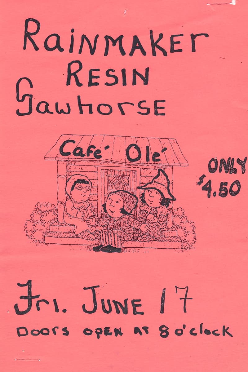 Rainmaker, Resin, Sawhorse - at Cafe Ole - Halifax, Nova Scotia