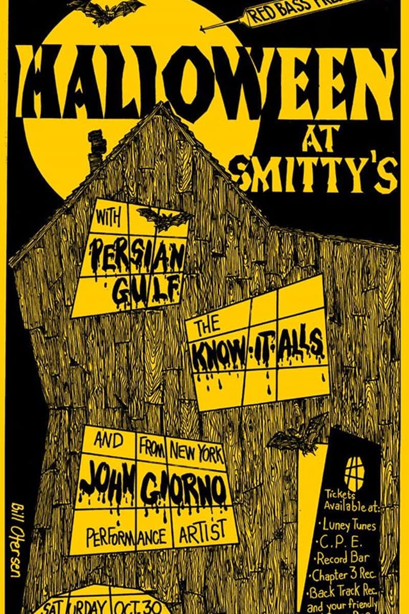 The Know-It Alls, John Giorno, Persian Gulf - at Smitty's - Oct 30, 1982