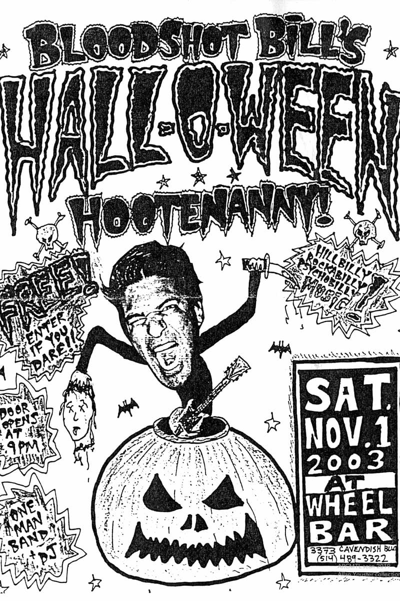 Bloodshot Bill - at Wheel Bar - Montreal, QC - Nov 1, 2003