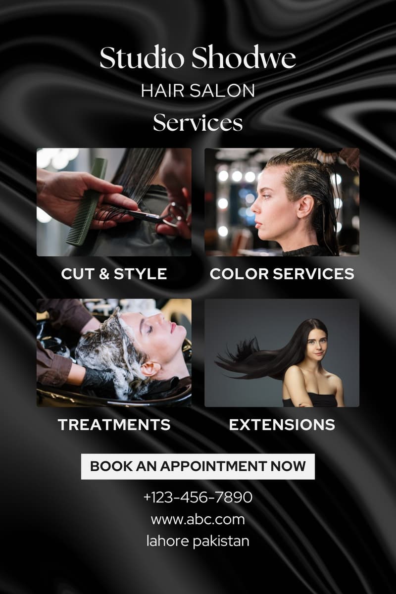 at Studio Shodwe Hair Salon - Lahore