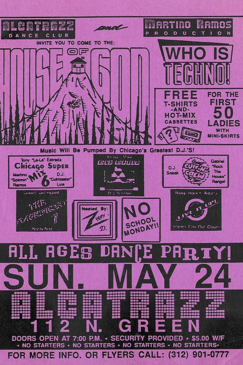 D.J. 'Cutmaster' Luis, The Magnificent 7, Martino 'Spinnin' Ramos, Ziggy D., Narly Nav - at Alcatrazz Dance Club - Chicago, IL