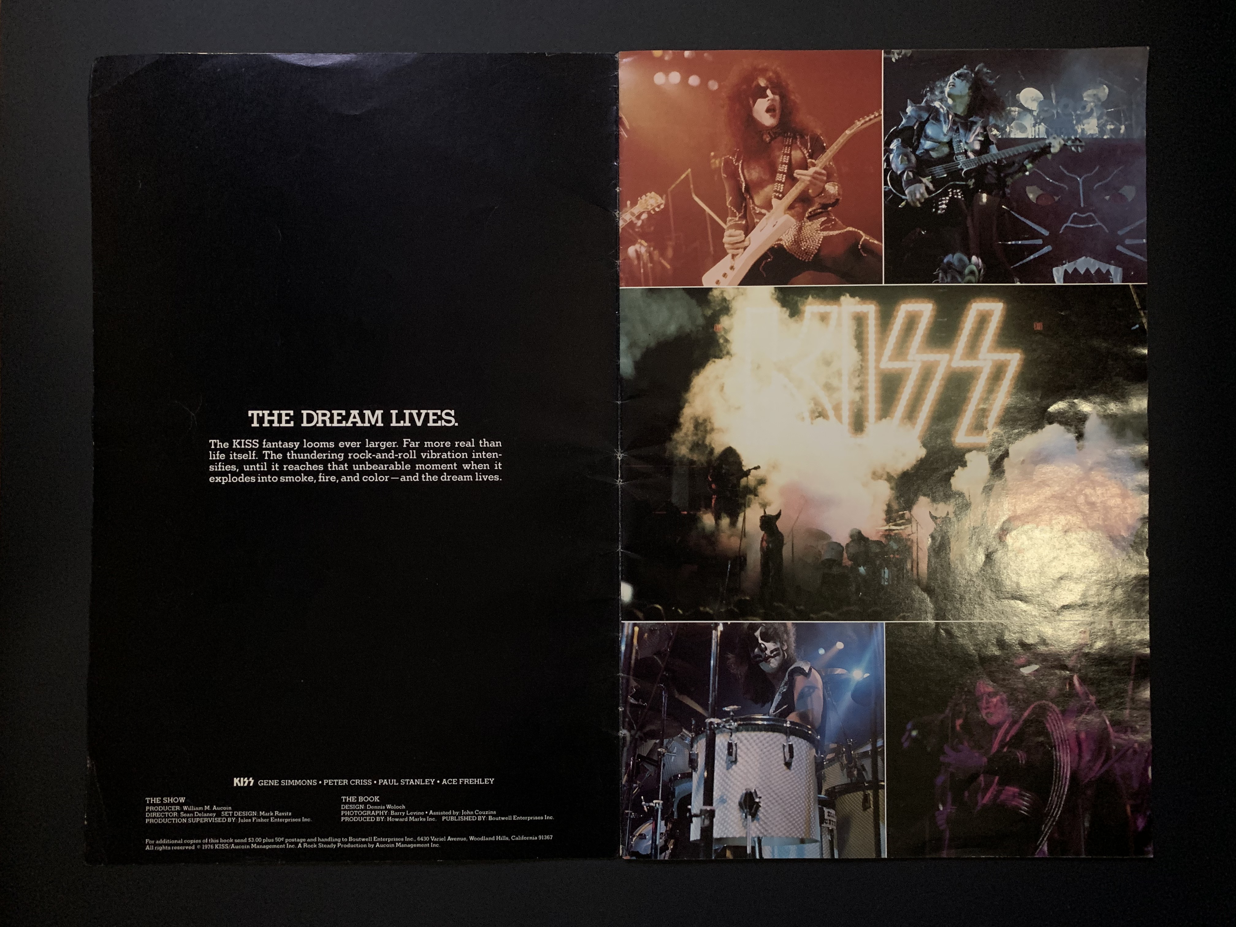 Peter Criss, KISS, Gene Simmons, Paul Stanley, Ace Frehley - Woodland Hills, CA