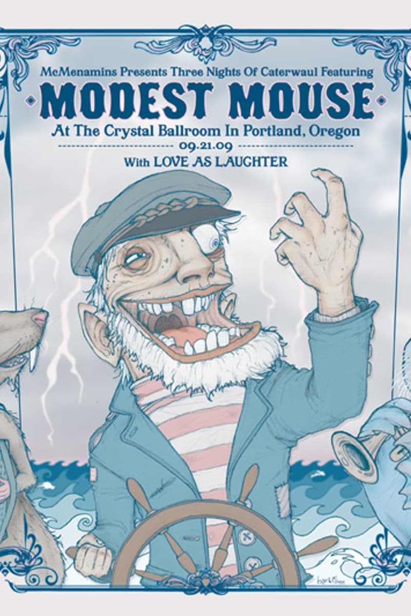 Morning Teleportation, Mimicking Birds, Love As Laughter, Modest Mouse - at Crystal Ballroom - Portland, OR - Sep 21, 2009