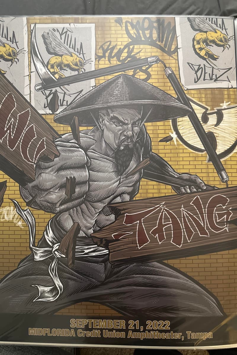 Wu-Tang Clan - at MidFlorida Credit Union Amphitheater - Tampa, FL - Sep 21, 2022