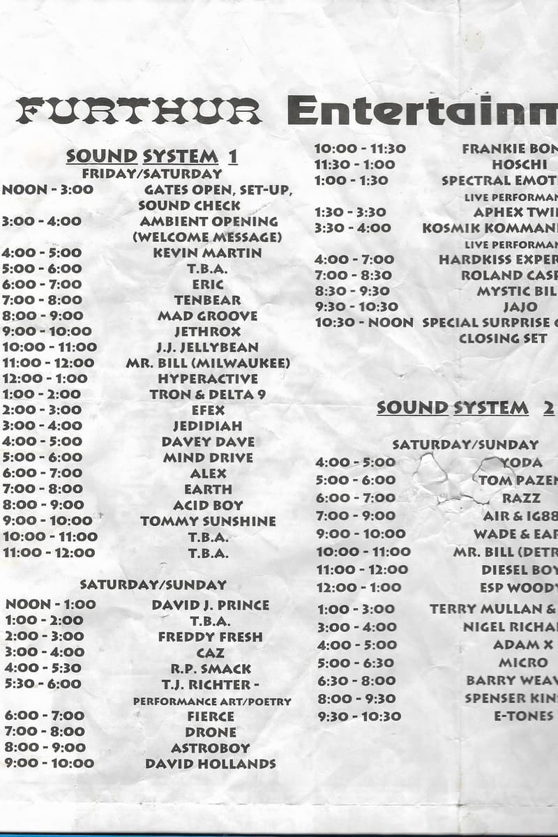 Kevin Martin, Hoschi, Eric, Aphex Twin, Micro