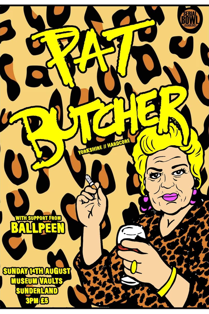 Pat Butcher, Ballpeen - at Museum Vaults - Sunderland - Aug 14, 2022