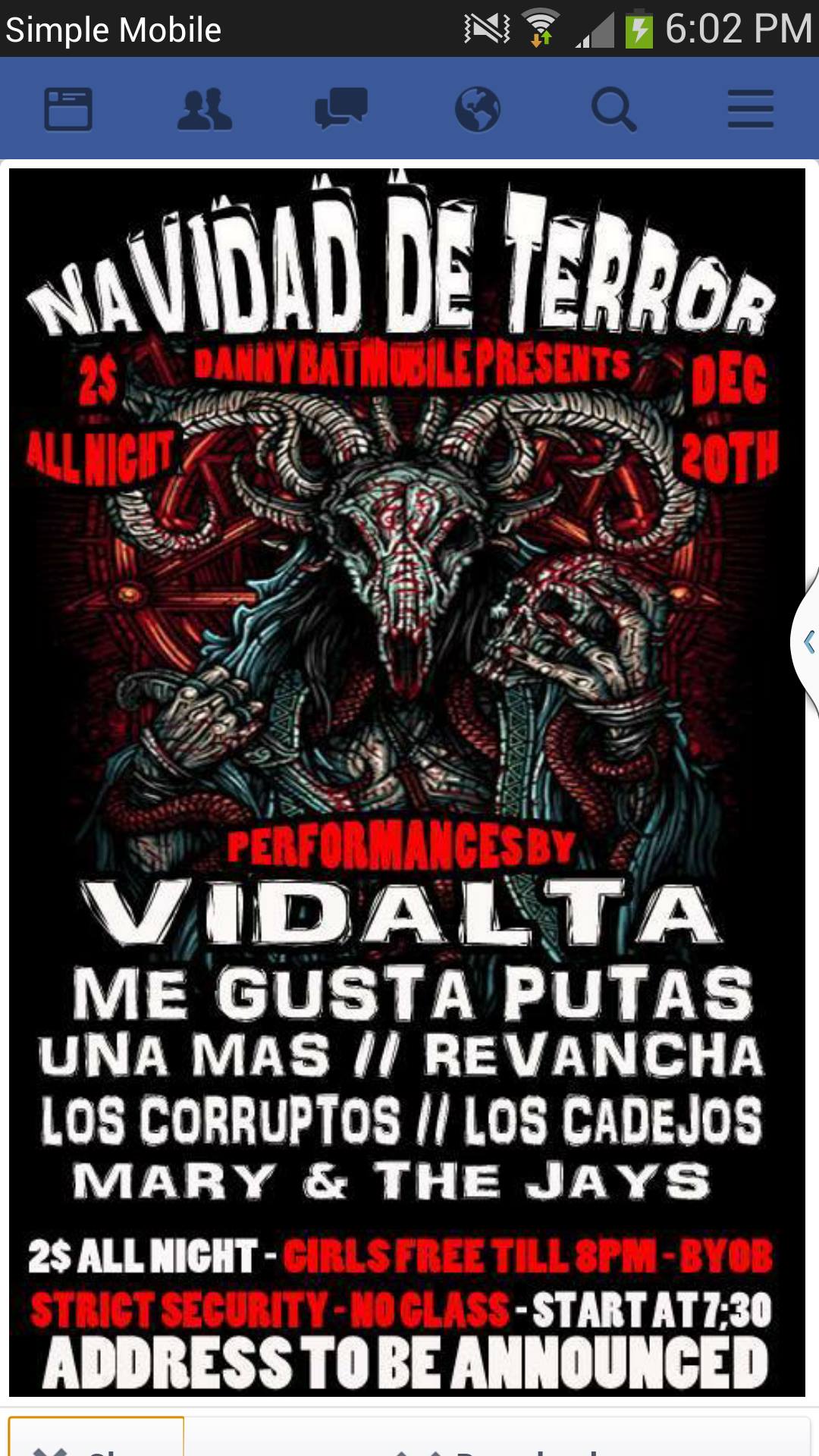 Vidalta, Me Gusta Putas, Los Corruptos, Revancha, Los Cadejos