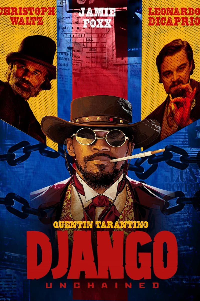Jamie Foxx, Leonardo DiCaprio, Christoph Waltz