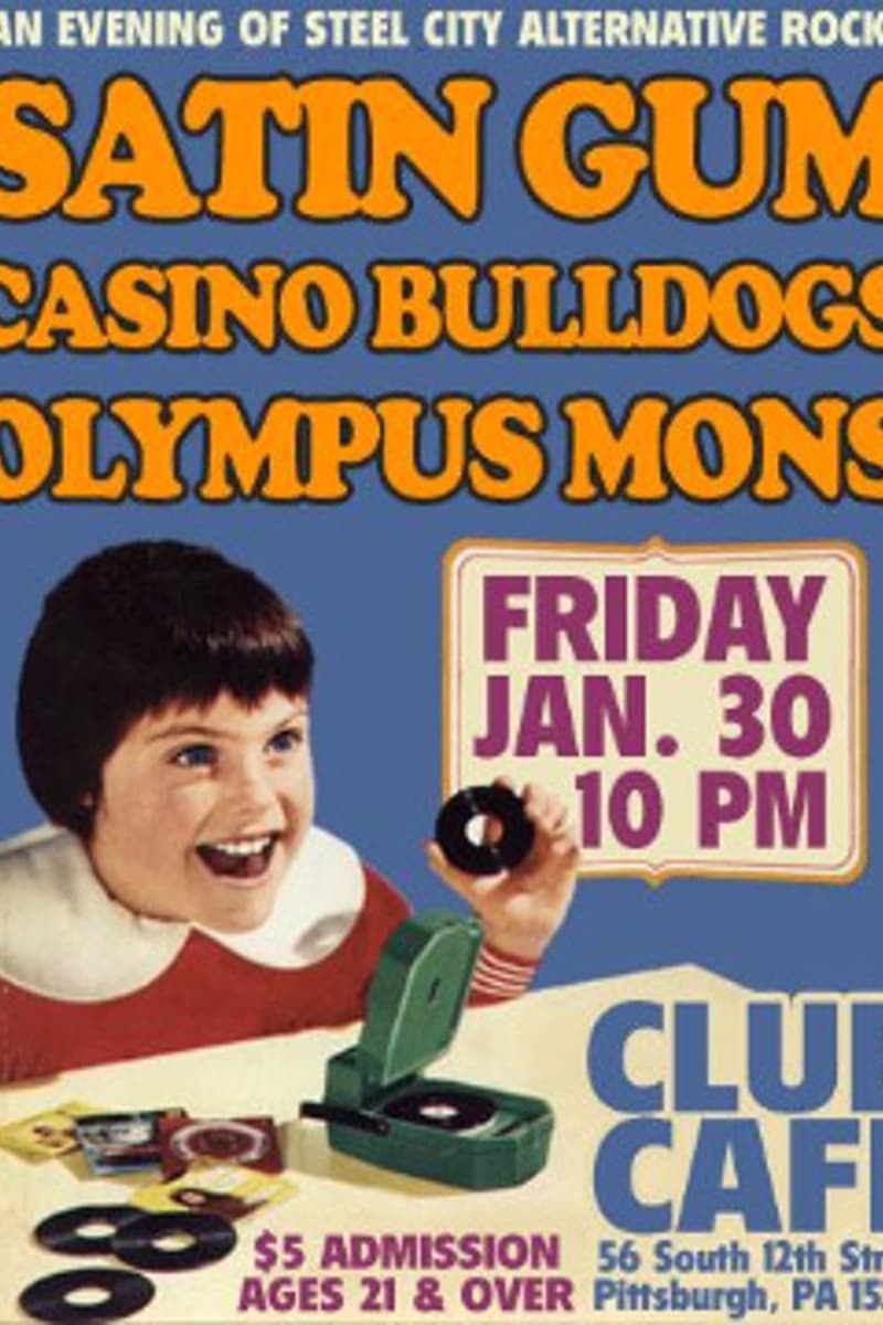 Casino Bulldogs, Olympus Mons, Satin Gum - at Club Cafe - Pittsburgh, PA - Jan 30, 2015