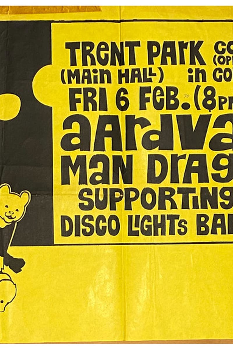 Man Dragon, Aardvark - at Trent Park College (Main Hall) - London - Feb 6, 1970