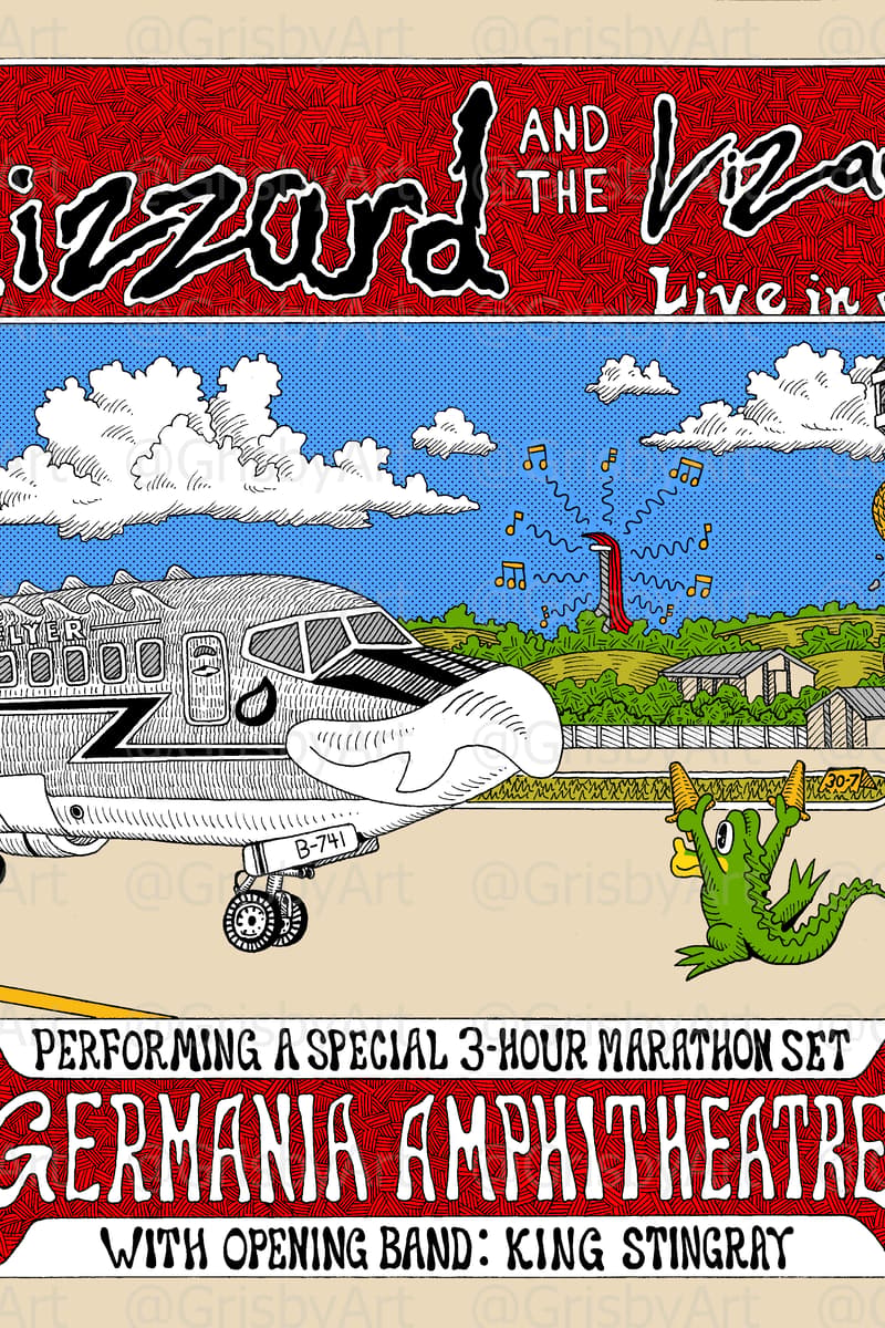 King Stingray, King Gizzard and the Lizard Wizard - at Germania Amphitheatre - Austin, TX - Nov 15, 2024