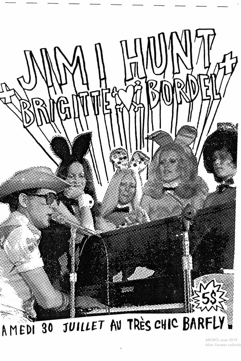 Brigitte Bordel, Jimi Hunt - at Barfly - Montreal