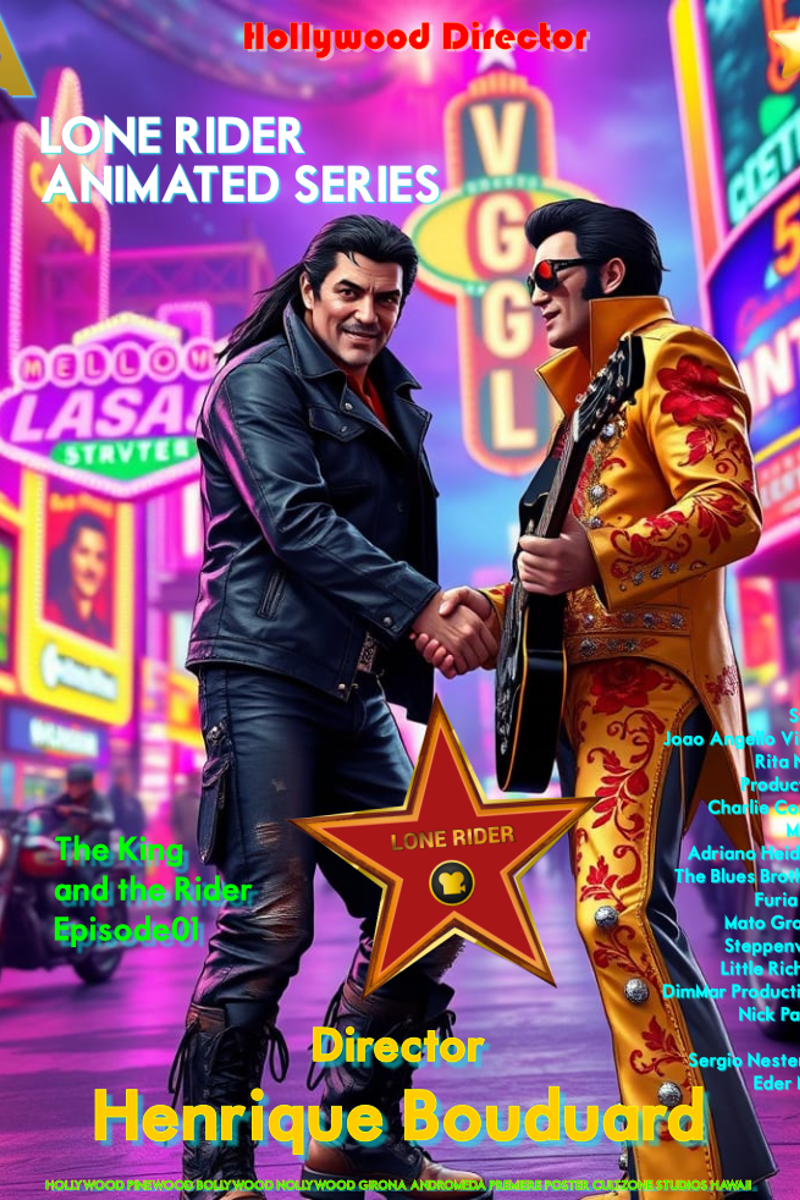 Mato Grosso, Little Richard, DimMar Productions, Steppenwolf, The Blues Brothers - at Las Vegas Strip (implied background) - Las Vegas / Hollywood (referenced), NV / CA
