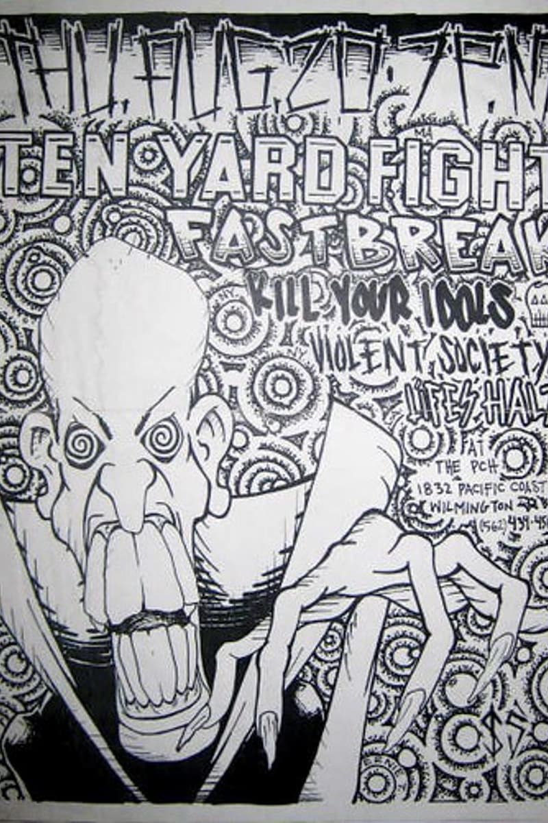 Ten Yard Fight, Kill Your Idols, Fastbreak, Life's Halt, Hiuglizen - at The PCH - Wilmington, CA