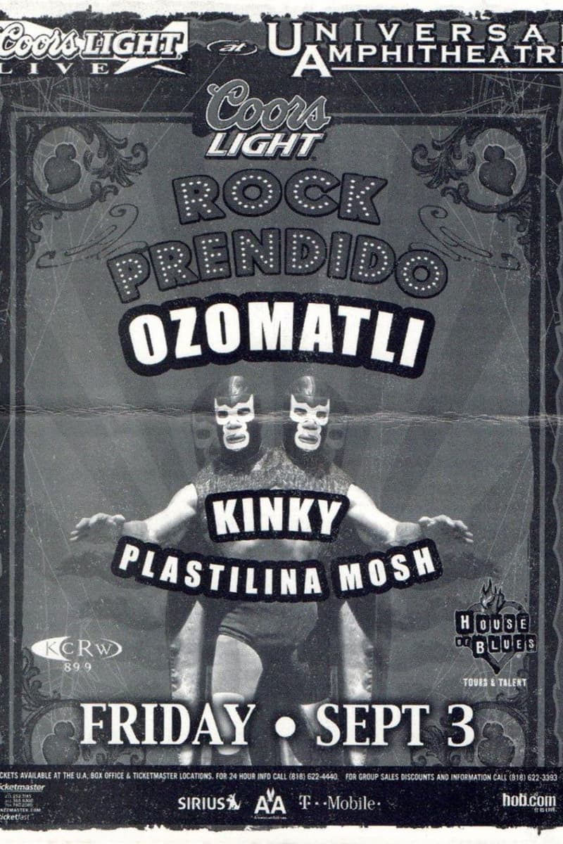 Kinky, Plastilina Mosh, Ozomatli - at Universal Amphitheatre - Universal City, CA