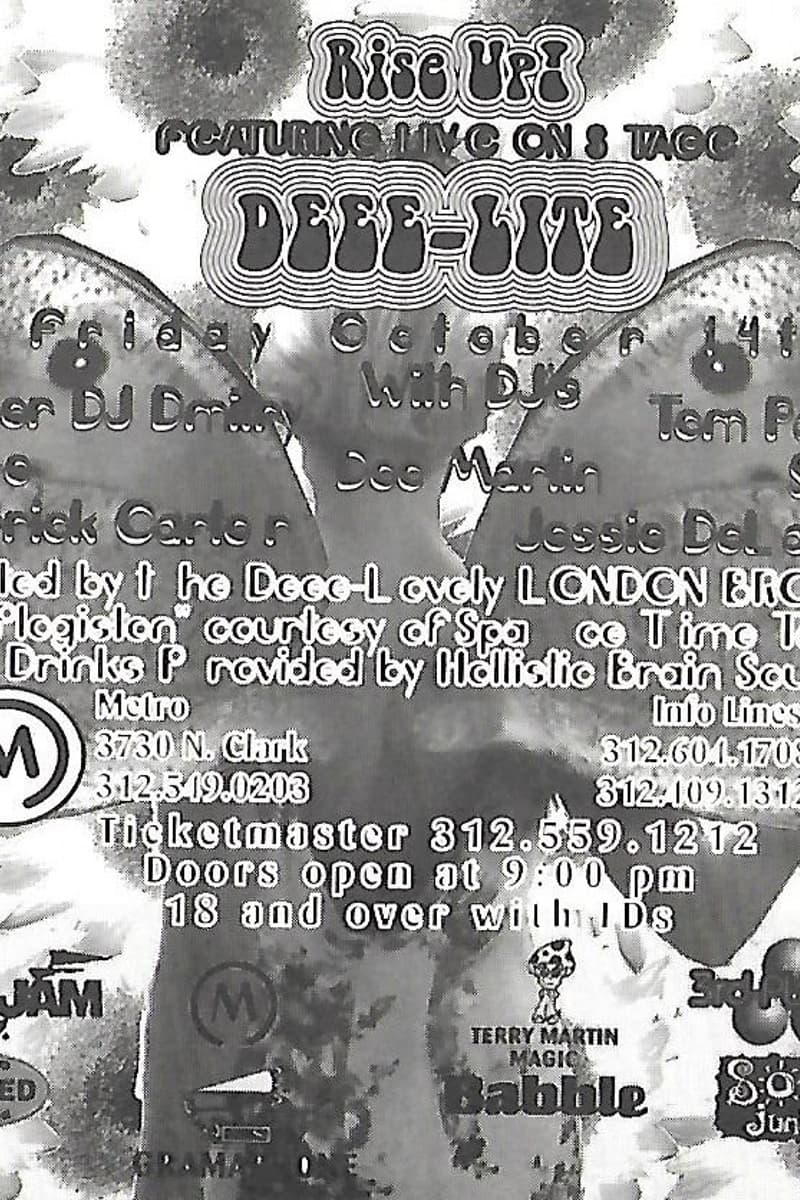 London Broil, Doc Martin, Deee-Lite, Tom Peron, Super DJ Dmitry - at Metro - Chicago, IL - Oct 14, 1994