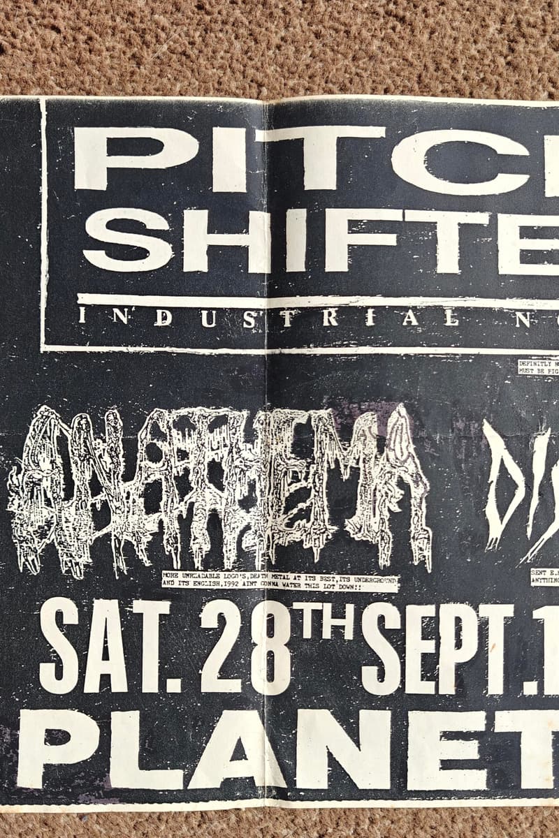 Pitch Shifter, Anathema, DISASTER - at Planet X - Sep 28, 1991