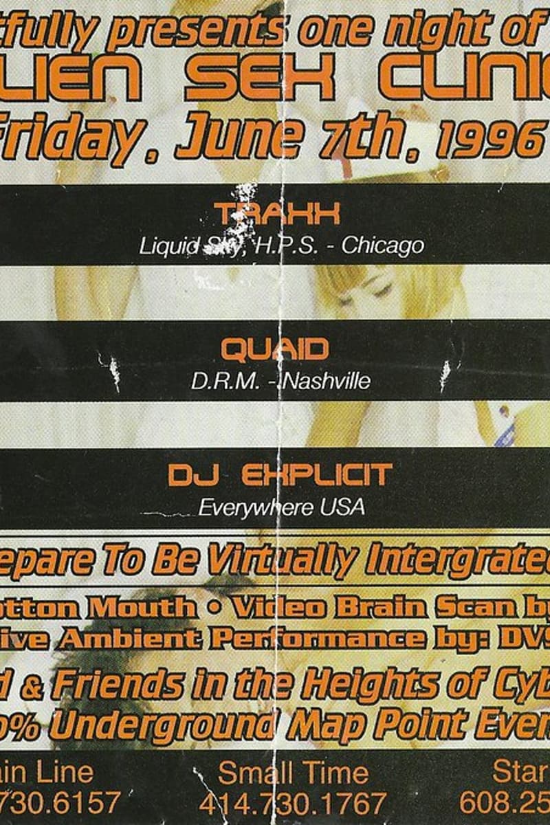 Trahh, Info Virus, Needles, Alex Hall, DJ Explicit - Jun 7, 1996