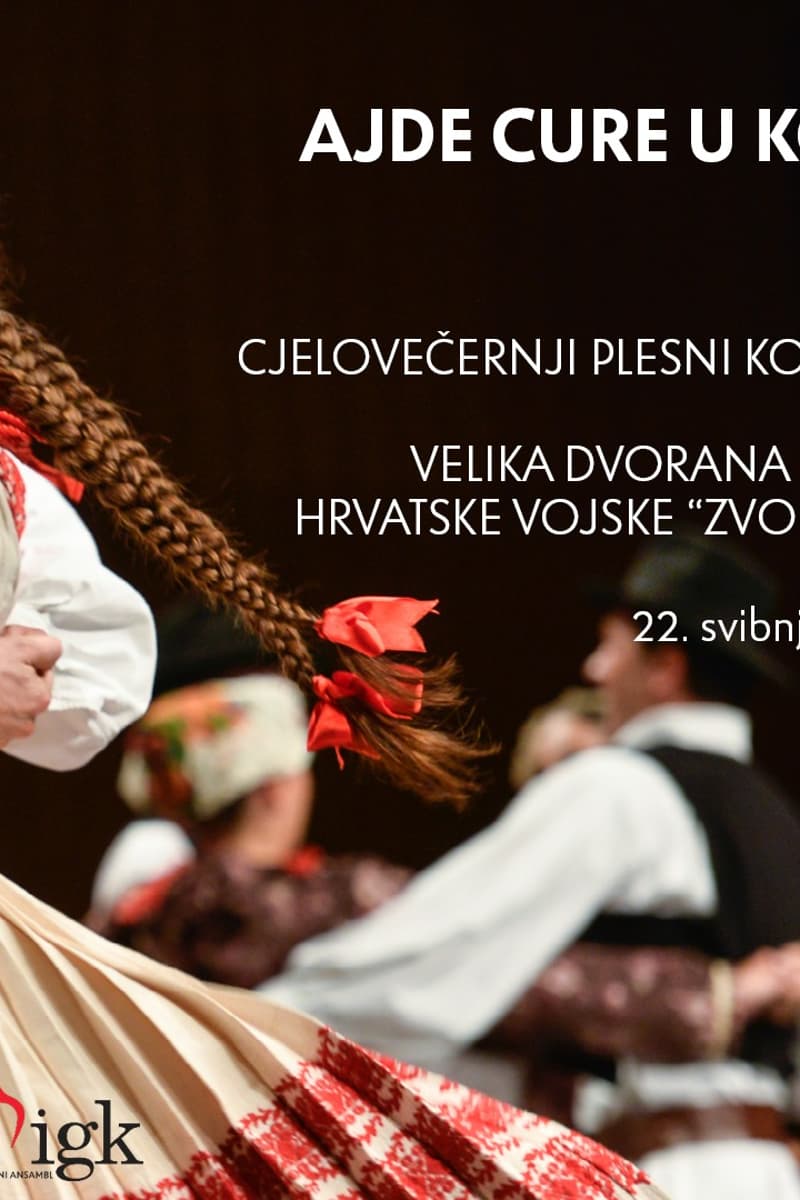 SKU IGK Folklorni Ansambl - at Velika Dvorana Doma Hrvatske Vojske "Zvonimir" - May 22, 2022