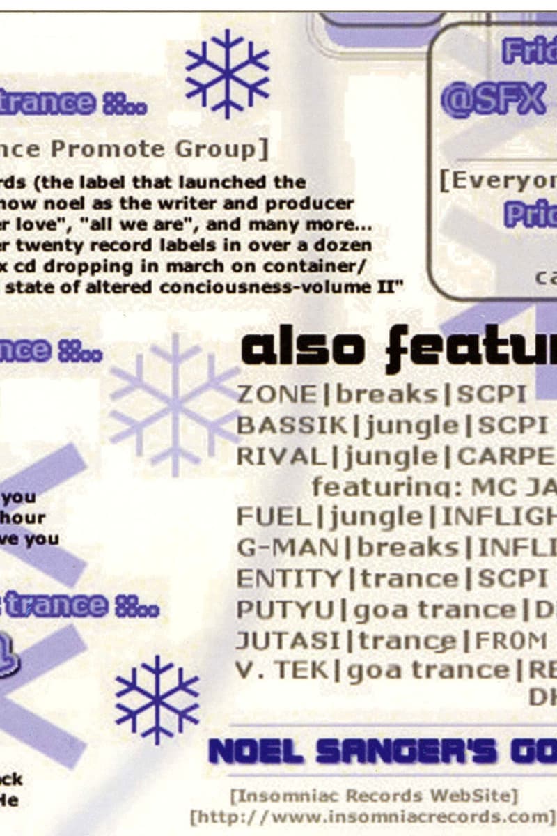 Edgar V., Noel Sanger, Putyu, Xpedition, Fuel - at SFX - Pembroke Pines, FL - Jan 28, 2000