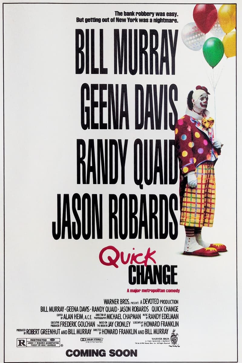 Geena Davis, Randy Quaid, Bill Murray, Jason Robards - New York, NY