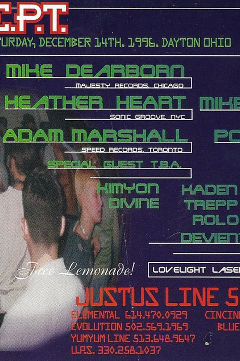 Divine, Kory Coley, Lettus, Mellomad, Rolondo - Dayton, OH - Dec 14, 1996